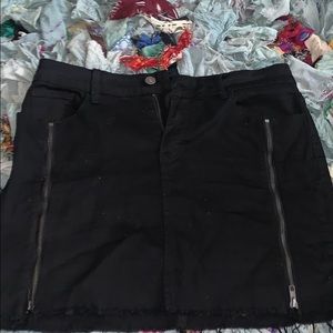 Black skirt